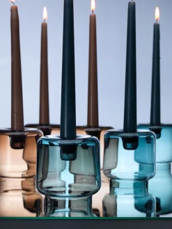 Leuchterkerzen, getaucht 245 x Ø 22 mm 7,5 Std. Mellow Rose