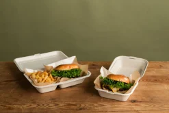 Menübox 475 ml Braun ungeteilt