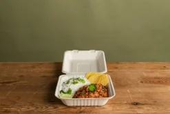 Menübox 1000 ml Braun ungeteilt