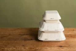 Menübox 1000 ml Braun ungeteilt