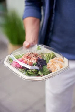 Octabagasse® Deckel 1000 ml Transparent