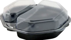 Octaview® (C&C Packung mit 149870) 230 x 230 x 50 mm Schwarz 2-Teilung