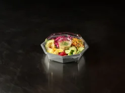 Octaview mit Dressingbecher 795 ml Grau ungeteilt