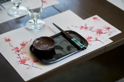 Papier-Tischset 30 x 40 cm Cherry Breeze Pink