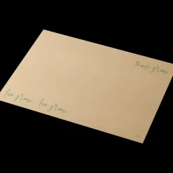 Papier-Tischset 30 x 40 cm Love Green Natural