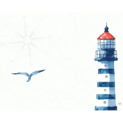 Papier-Tischset 30 x 40 cm Meer Freude