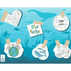 Papier-Tischset 30 x 40 cm Save the Ocean