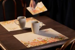 Papier-Tischset 30 x 40 cm Spicy Pumpkin