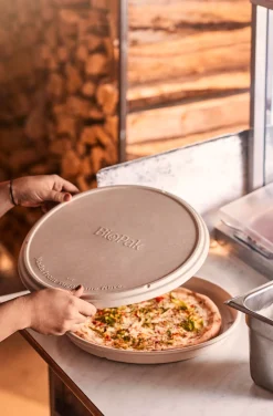 Pizzabox Ø 36 cm Braun