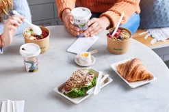 Pluma Gabelk 16 cm Weiß