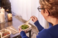 Pluma Göffel 15 cm Weiß