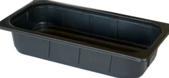 PP-Schale 1/3 GN 325 x 176 x 65 mm Schwarz ungeteilt