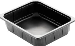 PP-Schale 1/2 GN 325 x 265 x 60 mm Schwarz ungeteilt