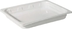 PP-Schale 1/2 GN 325 x 265 x 40 mm Weiß ungeteilt