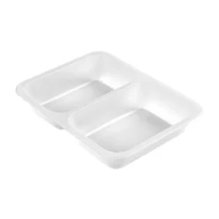 PP-Schale Caterline 227 x 178 x 40 mm Transparent 2-Teilung