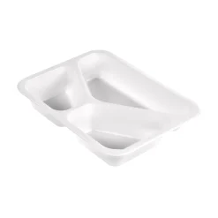 PP-Schale Caterline 227 x 178 x 40 mm Transparent 3-Teilung