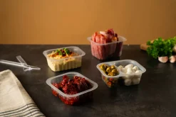 PP-Schälchen 138 x 114 x 70 mm Transparent ungeteilt