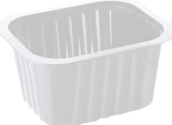 PP-Schälchen 138 x 114 x 70 mm Weiß ungeteilt