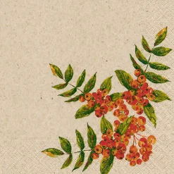 Recycling-Tissue Serviette 33 x 33 cm Rowan Berry 2-lagig