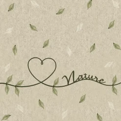 Recycling-Tissue Serviette 24 x 24 cm Love of Nature 2-lagig