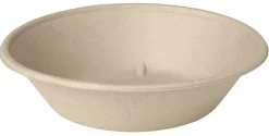Salatschale Bagasse 800 ml Braun ungeteilt