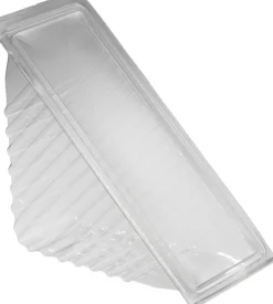 Sandwichbox, doppelt 160 x 85 x 65 mm Transparent ungeteilt