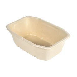 Schale HMR 215 x 148 x 70 mm Braun ungeteilt