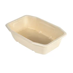 Schale HMR 215 x 148 x 50 mm Braun ungeteilt