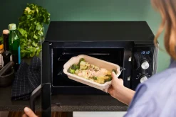 Schale Take-away 250 x 159 x 43 mm Braun ungeteilt