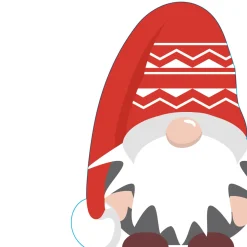 Silhouettes Airlaid Serviette 33 x 33 cm Swedish Gnome