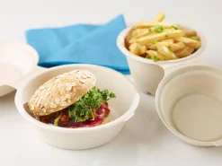 Snackbox 575 ml Braun ungeteilt