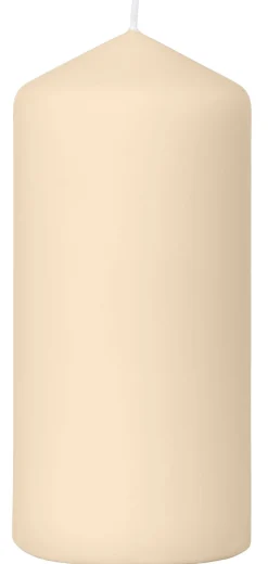 Stumpenkerze matt 150 x Ø 70 mm 50 Std. Sand