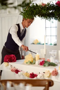 Stumpenkerze matt 150 x Ø 70 mm 50 Std. Cream