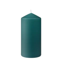Stumpenkerze matt 150 x Ø 70 mm 50 Std. Ocean Teal