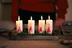 Stumpenkerzen 14 Std. Weiß