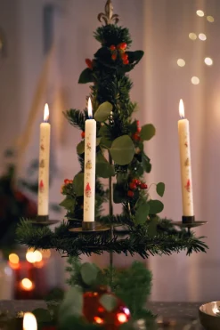 Stumpenkerzen 8 Std. Weiß