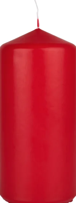 Stumpenkerzen 150 x Ø 70 mm 62 Std. Rot