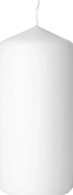 Stumpenkerzen 150 x Ø 70 mm 62 Std. Weiß