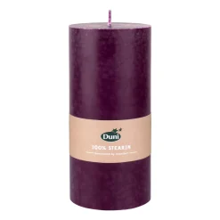 Stumpenkerzen 150 x Ø 70 mm 50 Std. Plum