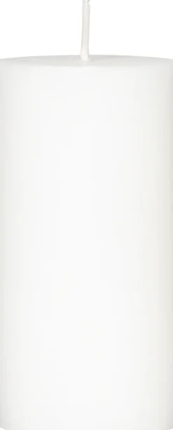 Stumpenkerzen 100 x Ø 50 mm 17 Std. Weiß