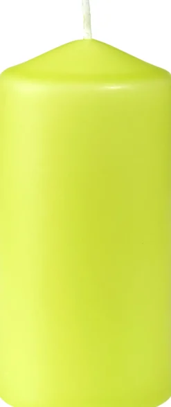Stumpenkerzen 100 x Ø 50 mm 20 Std. Kiwi
