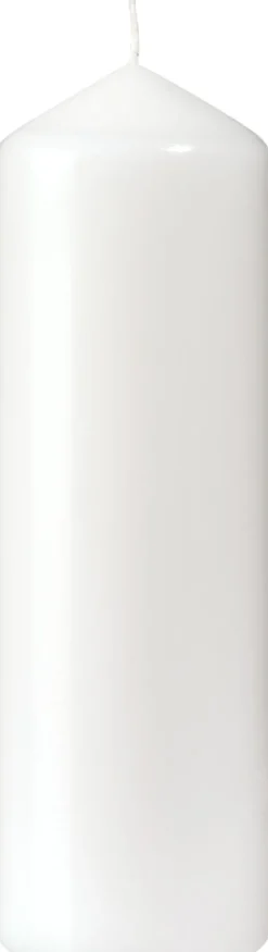 Stumpenkerzen 220 x Ø 70 mm 90 Std. Weiß