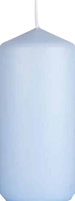 Stumpenkerzen 150 x Ø 70 mm 62 Std. Leicht Blau