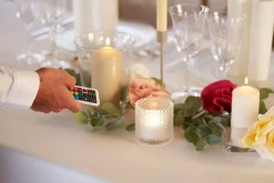 Stumpenkerzen 130 x Ø 60 mm 40 Std. Cream