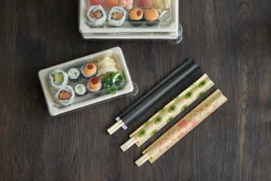 Sushi Deckel Medium 390 ml Transparent