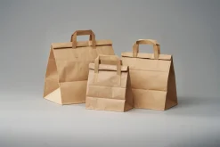 Take-Away-Tasche 240 x 170 x 290 mm Braun