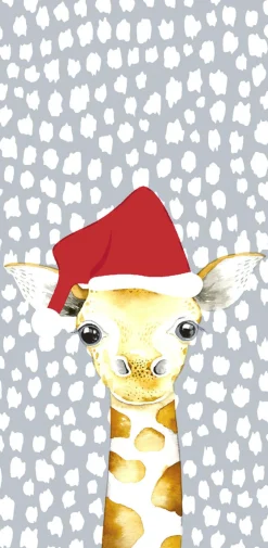 Taschentücher 21,5 x 22 cm Giraffe Santa