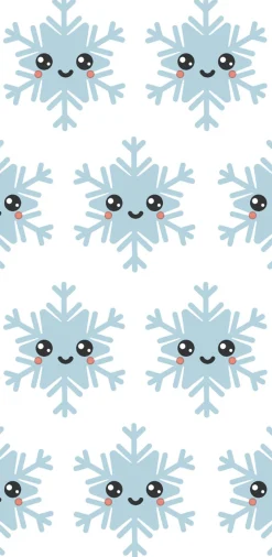 Taschentücker 21,5 x 22 cm Happy Snow