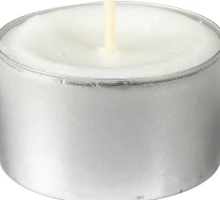 Teelichte, 8 Std. Ø 39 mm 8 Std. Weiß