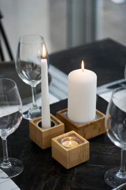 Teelichte, 4 Std. Ø 39 mm 4 Std. Weiß